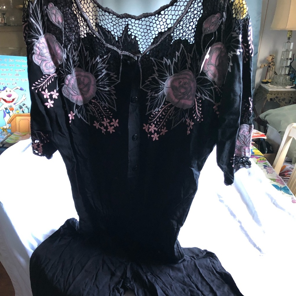 Black jumpsuit romper